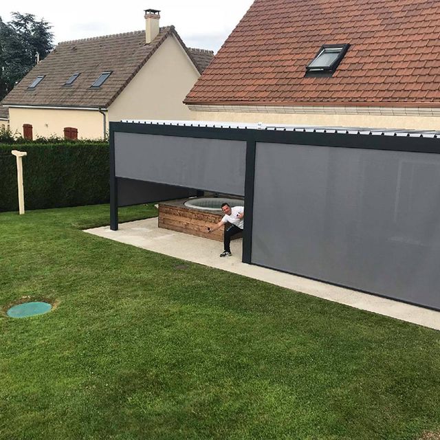 La pose de votre pergola